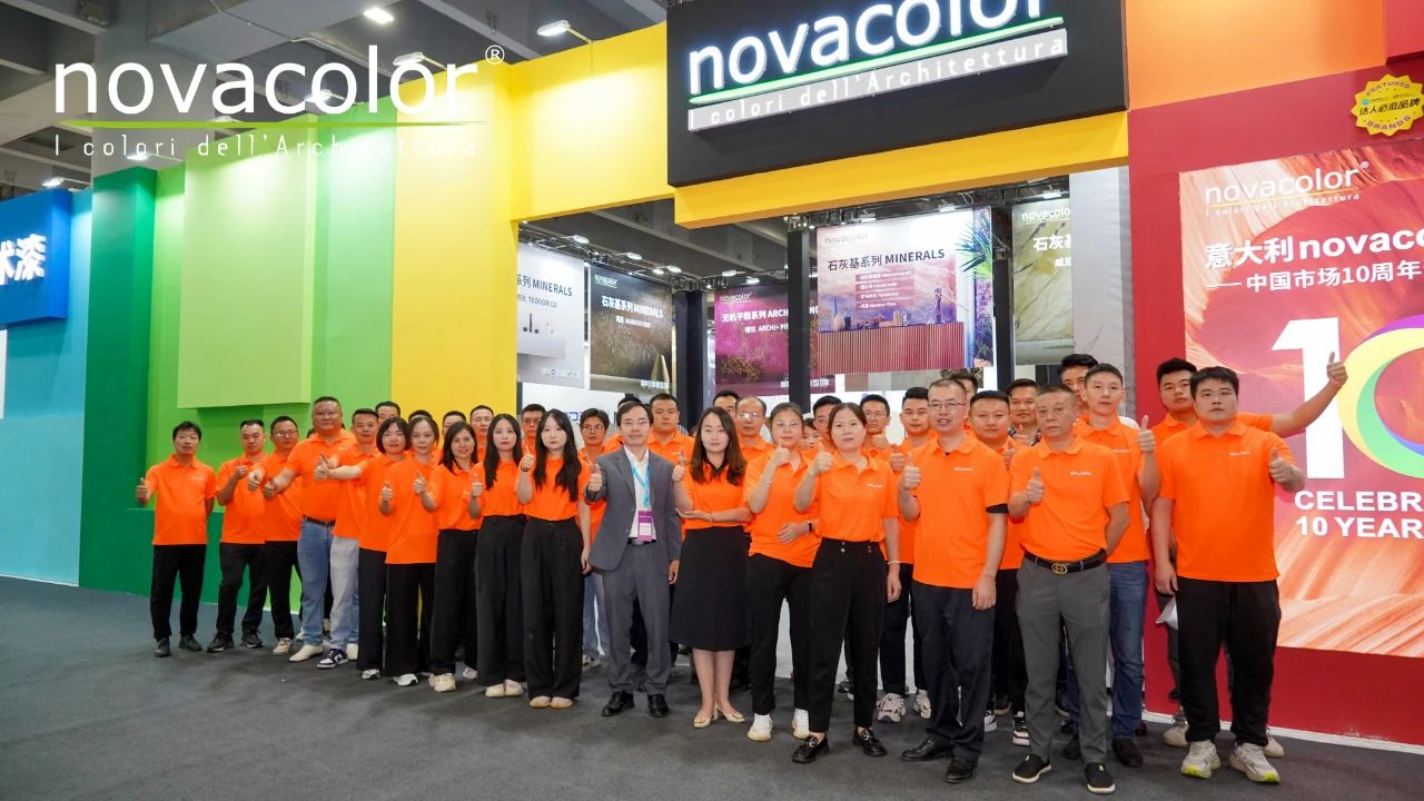 巴德士×Novacolor亮相广州建博会,涂料界“王炸组合”斩获超高人气 巴德士×Novacolor亮相广州建博会,涂料界“王炸组合”斩获超高人气